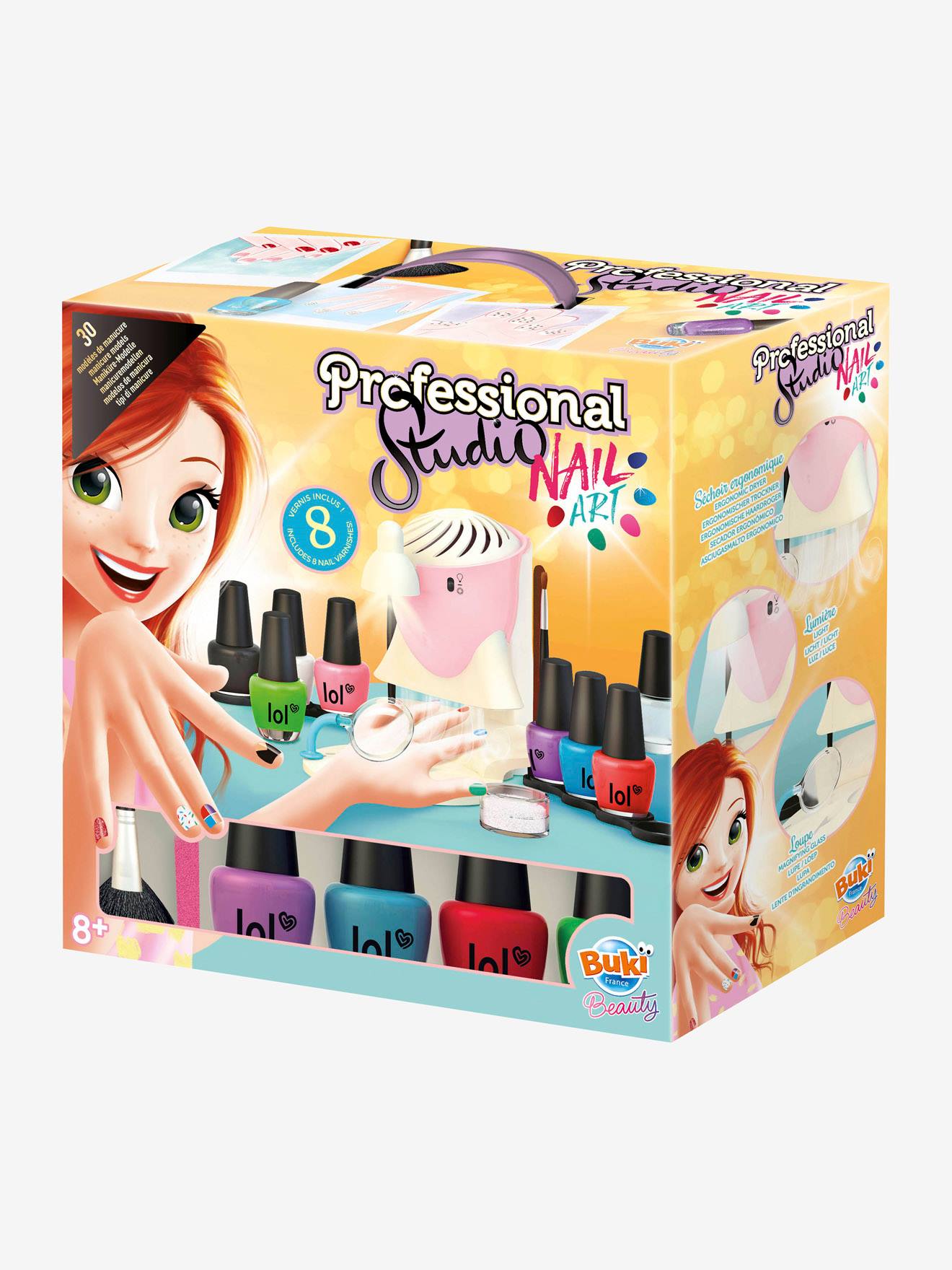 Kit de Unhas Multicoloridas BUKI 