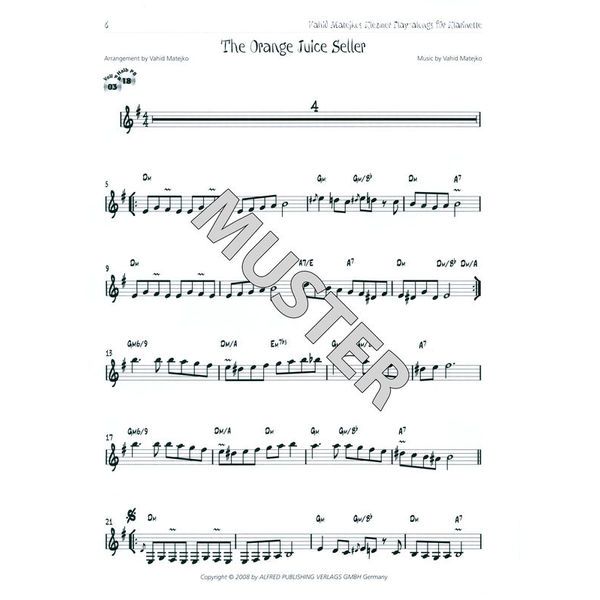 Alfred Music Publishing Klezmer Play-Alongs Clarinet