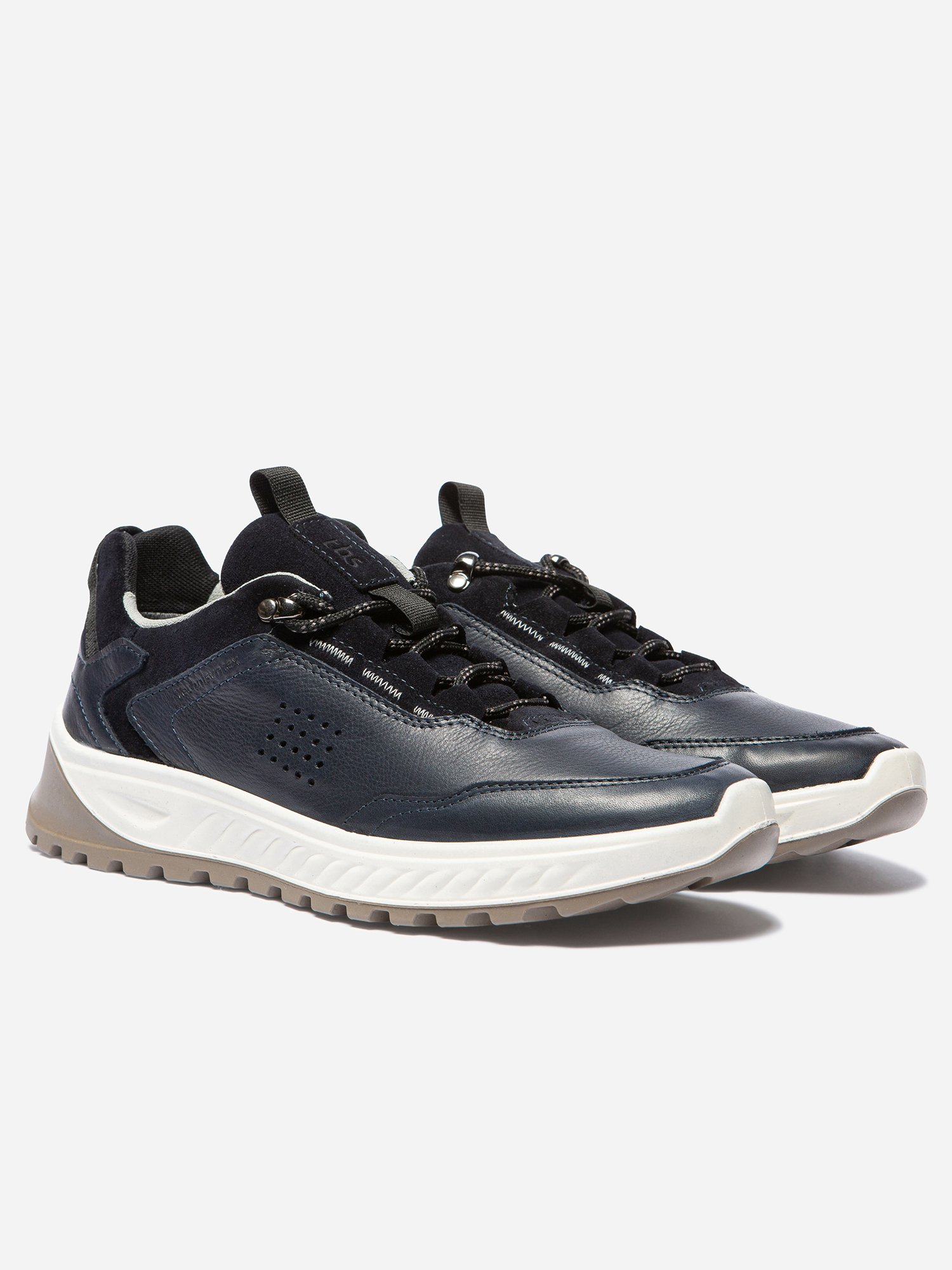 Baskets Homme Imperméable Cuir Marine