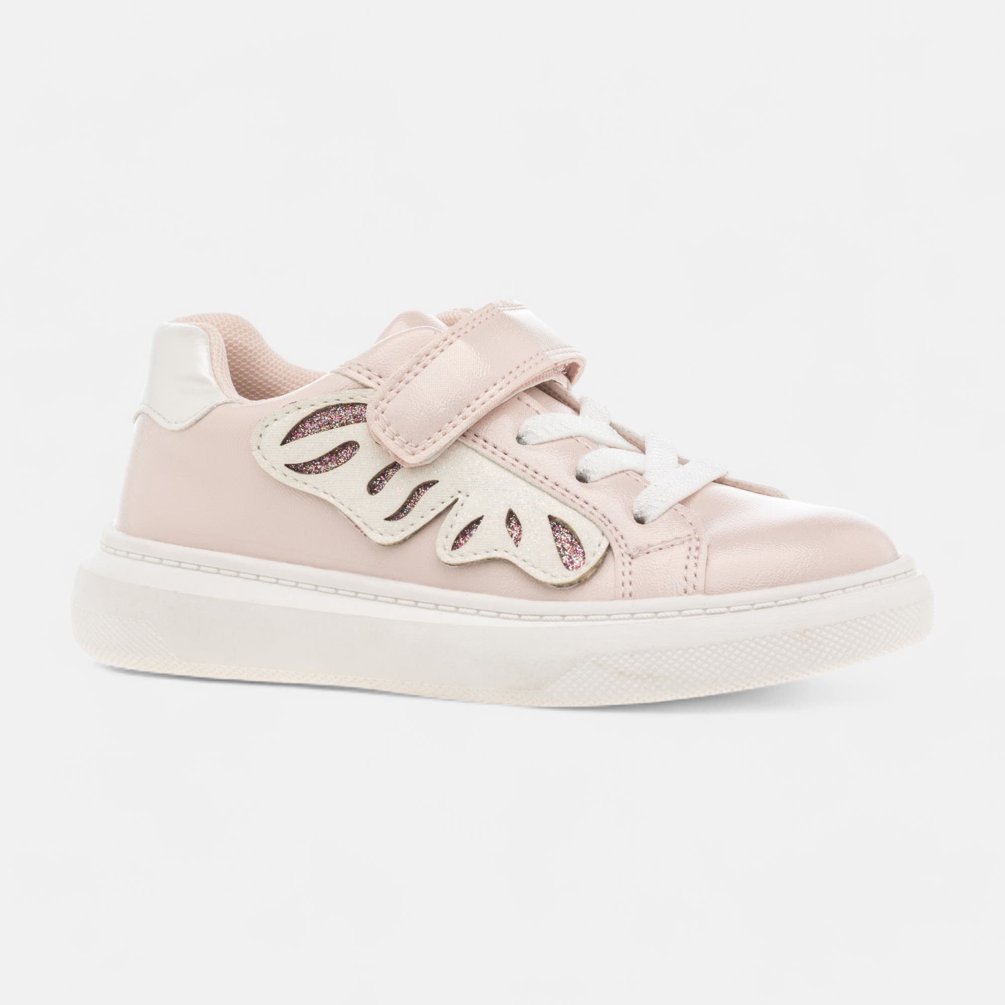 Baskets basses Fille rose