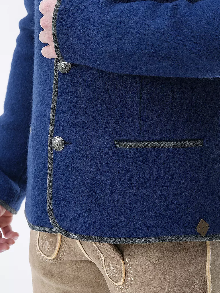 STAPF Jacke - Walker Relaxed Fit BRUNHARD  blau