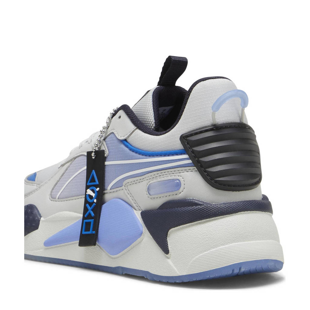 Puma RS-X Playstation sneakers lichtgrijs/blauw/zwart