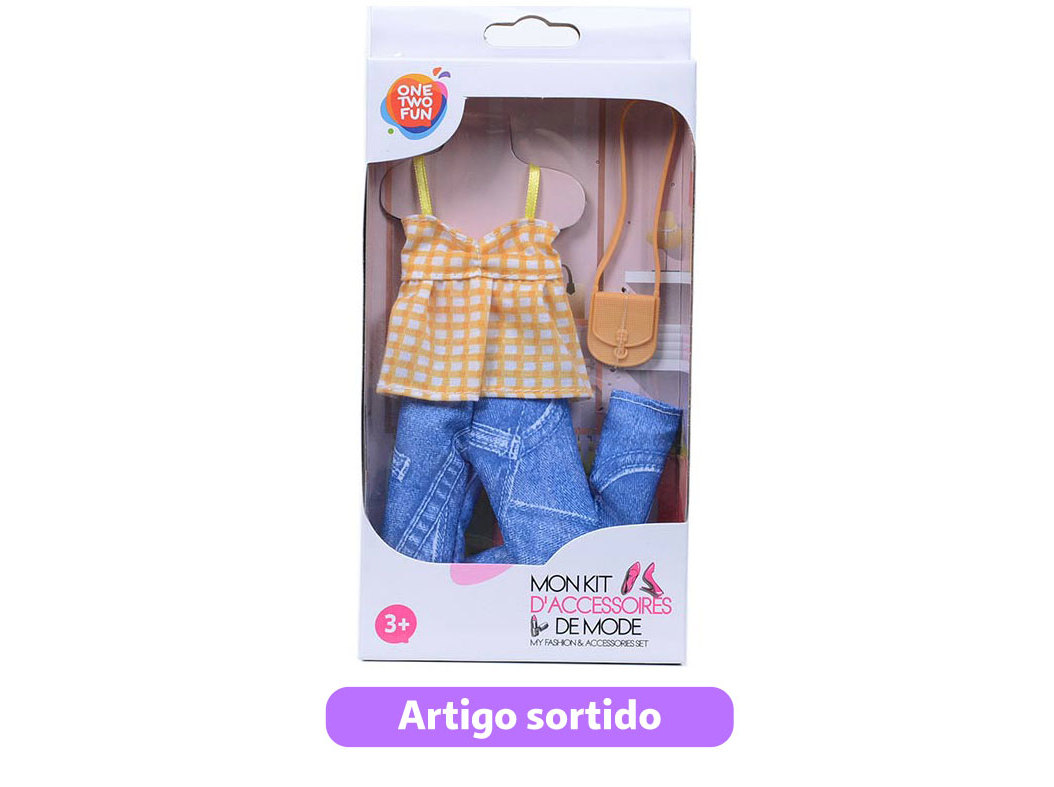 ACESSÓRIOS DE MODA ONE TWO FUN MODELOS SORTIDOS