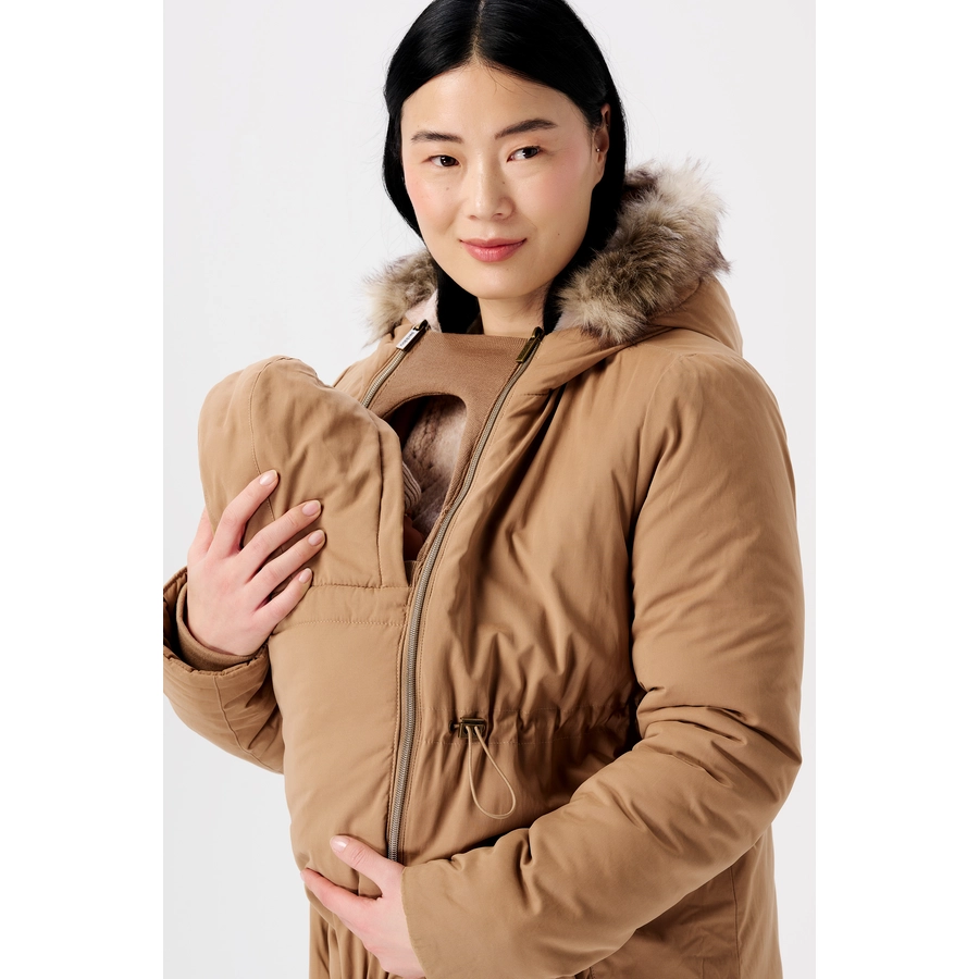 Noppies Umstandsjacke Winter Frankfurt 3-way Tigers Eye