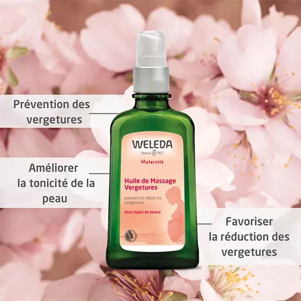 Óleo de Massagem para Estrias Weleda para Gestantes 100ml
