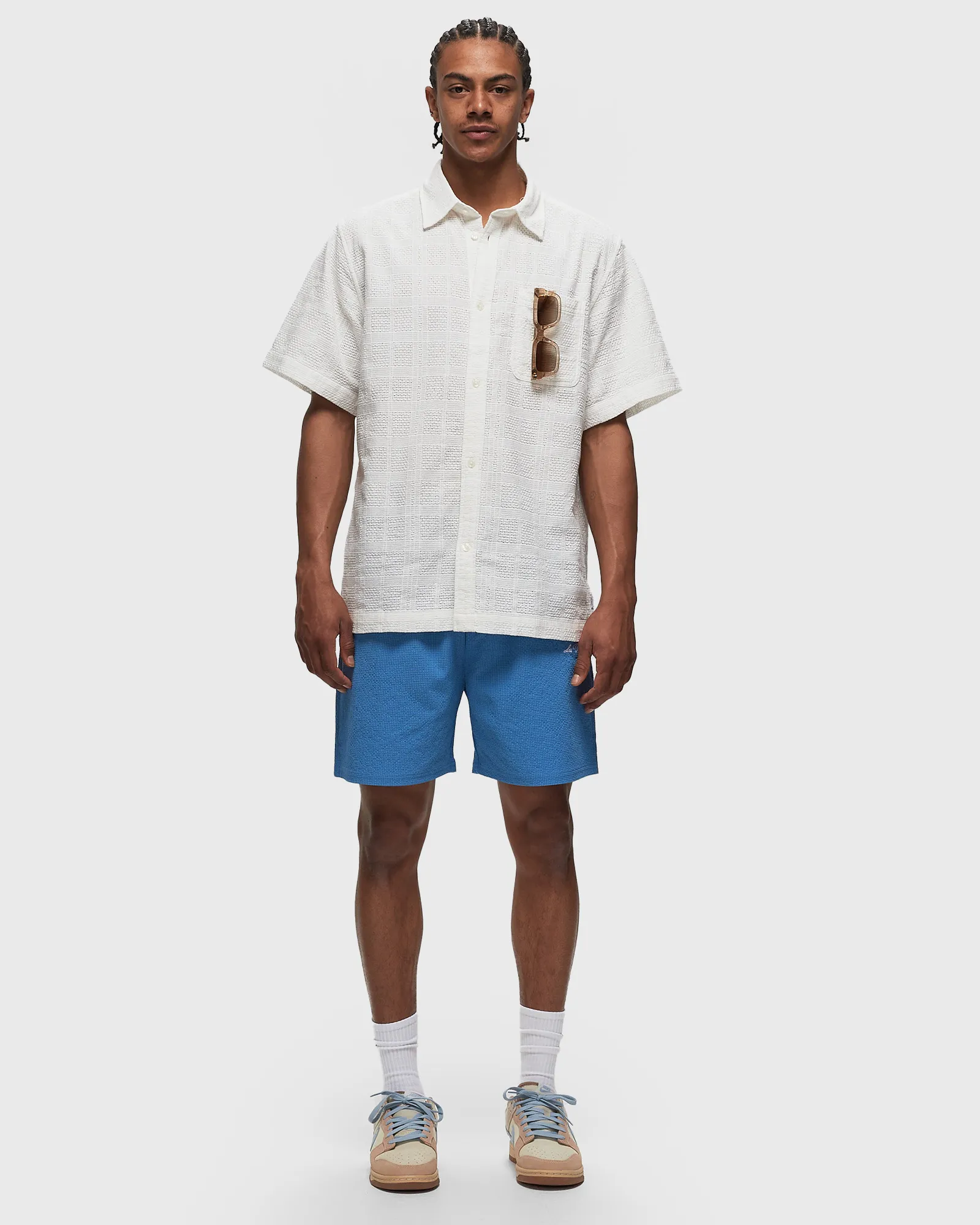 Les Deux Stan Seersucker Swim Shorts 2.0