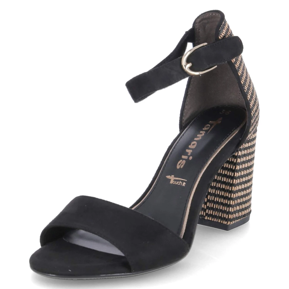 TamarisRiemchensandaletten - Black Comb