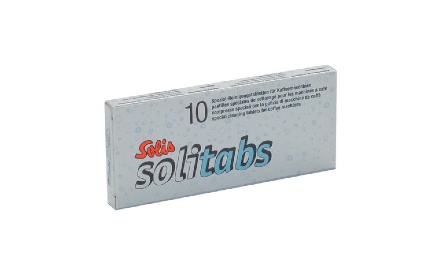 Reinigungstabletten Solitabs 10 StückReinigungstabletten für Kaffeemaschinen