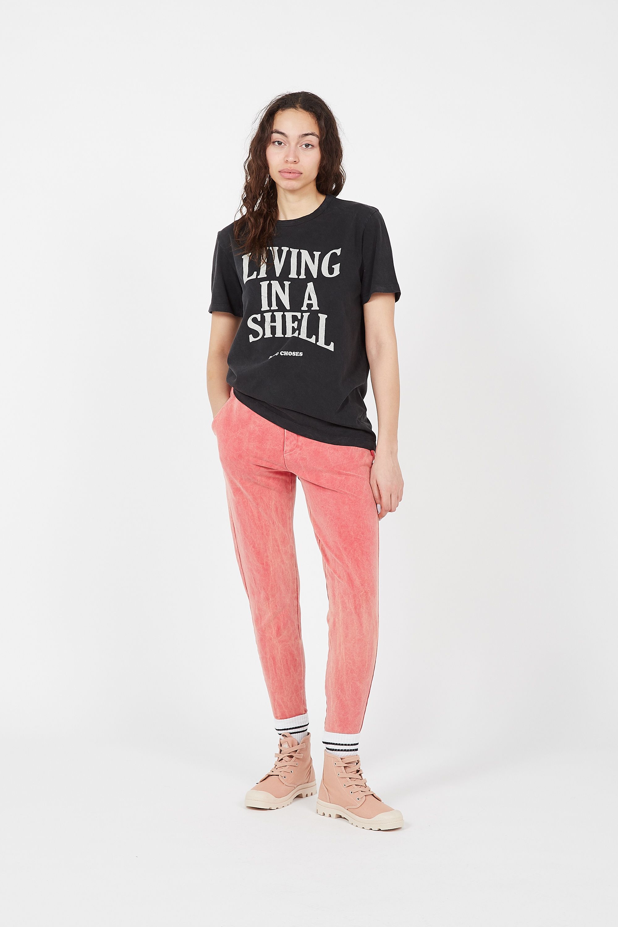 BOBO CHOSES Jogging Fitted Rouge