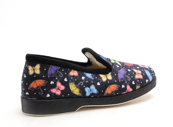 La maison de l espadrille chaussons femme 7631 6 noir