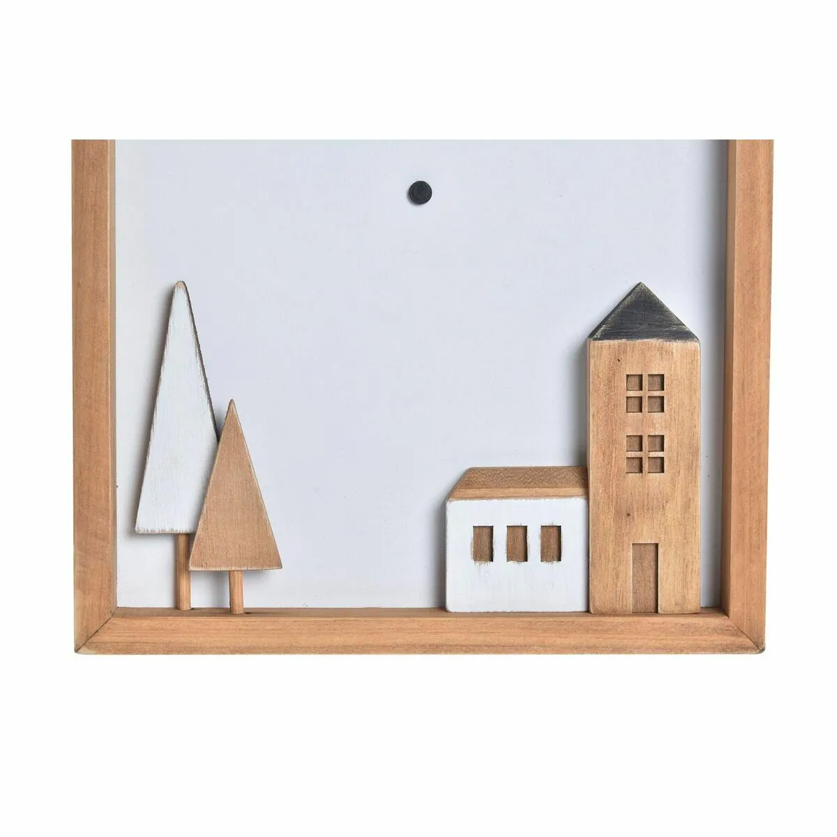 DKD Home Decor Horloge Maisons Urbaine