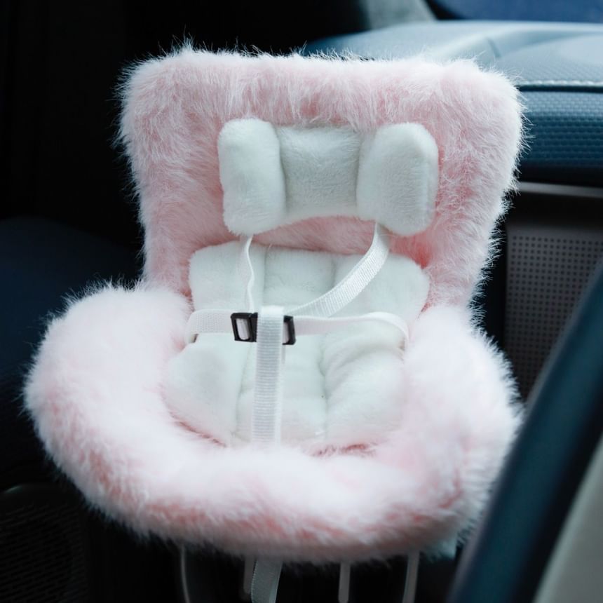 Ffeluro - Fluffy stoel voor pop met geurverspreider voor in de auto