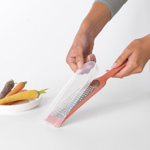 Tasty  Rasp grof met beschermhoes - Terracotta Pink