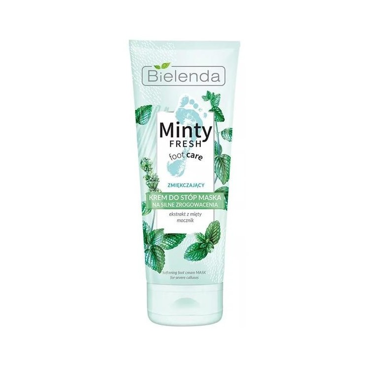 Bielenda MINTY FRESH FOOT CARE Voetcreme-masker voor sterk eelt 100 ml