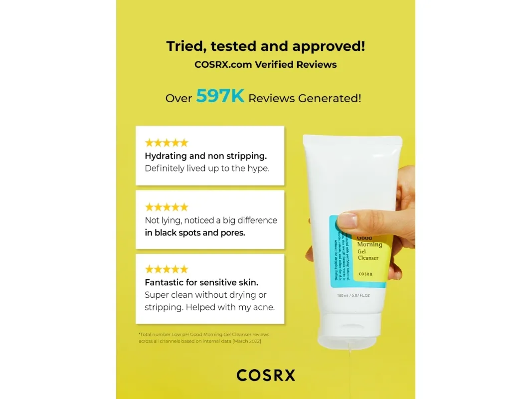 Cosrx Low PH Good Morning Gel Cleanser 150 ml