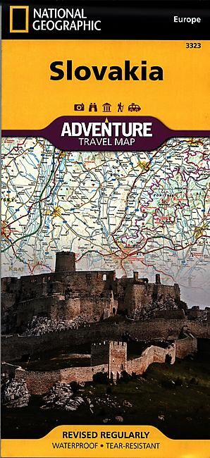 NATIONAL GEOGRAPHIC - 3323 SLOVAKIA ECHELLE 1 295 000
