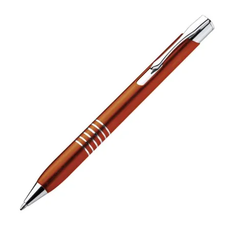 Macma Kugelschreiber aus Metall, orange, 5 Stück