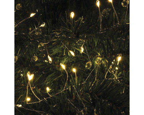 LED-lichtsnoer Perle Lafiora 1,8 m + 0,3 m aansluitdraad 100 LED's warm wit licht