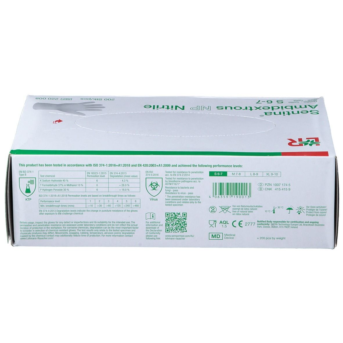 Sentina® Ambidextrous
