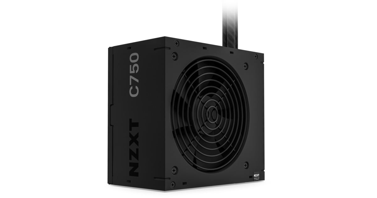 NZXTC750 Bronze modulaire 750 watt voeding   (Zwart, 1x 12V-2x6, 4x PCIe)