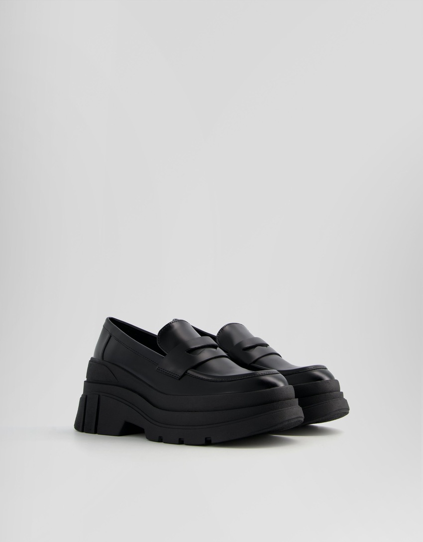 mocassins plataforma