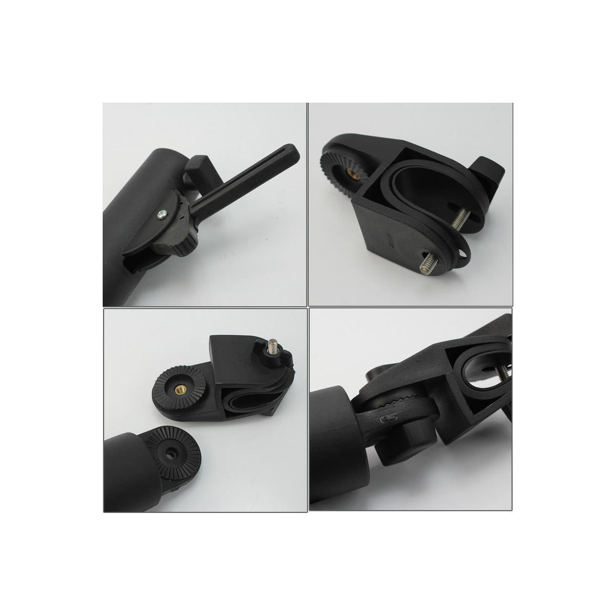 Golfparaplyholder for skyvevogn - Holder paraplyen sikkert