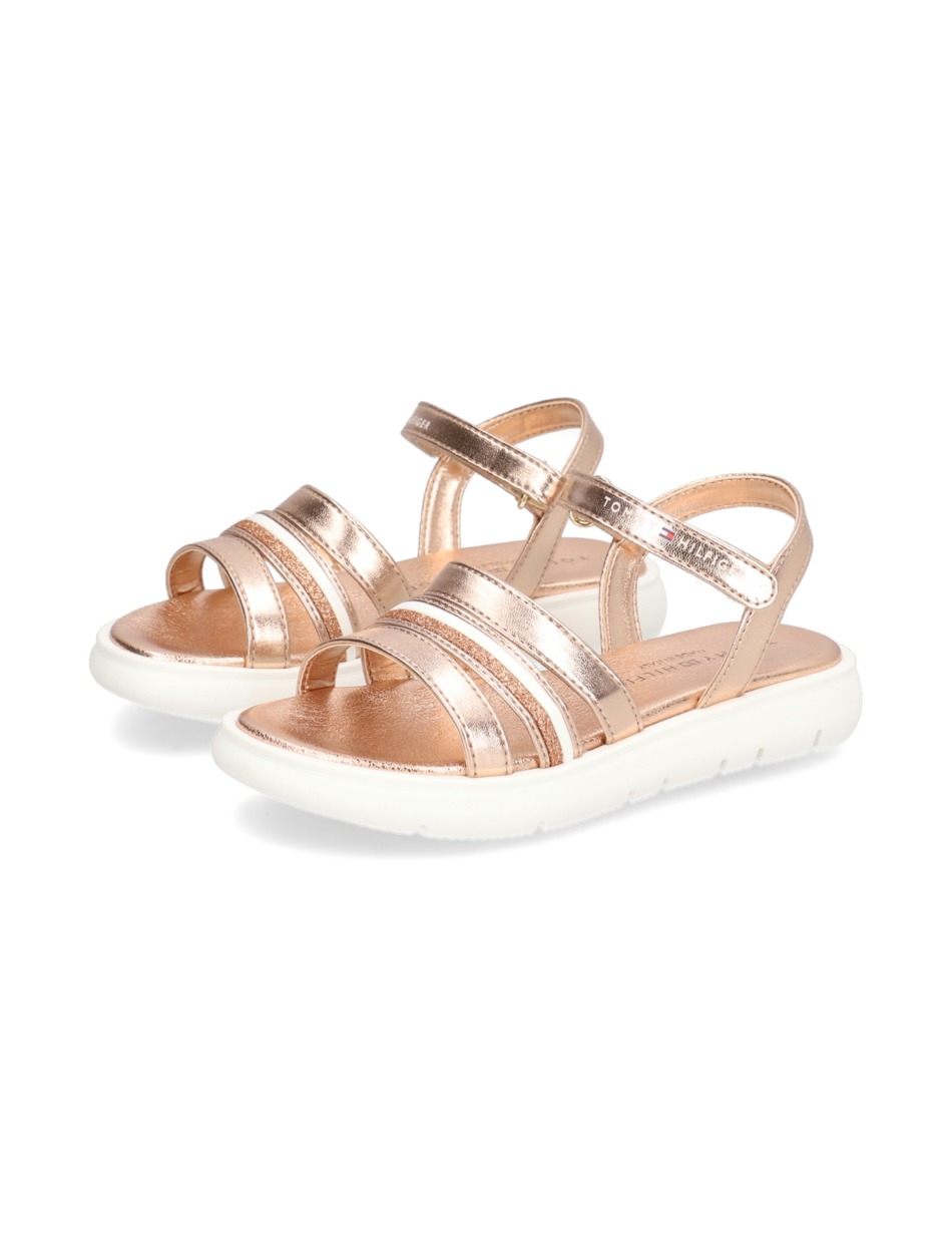 STRIPES VELCRO SANDAL