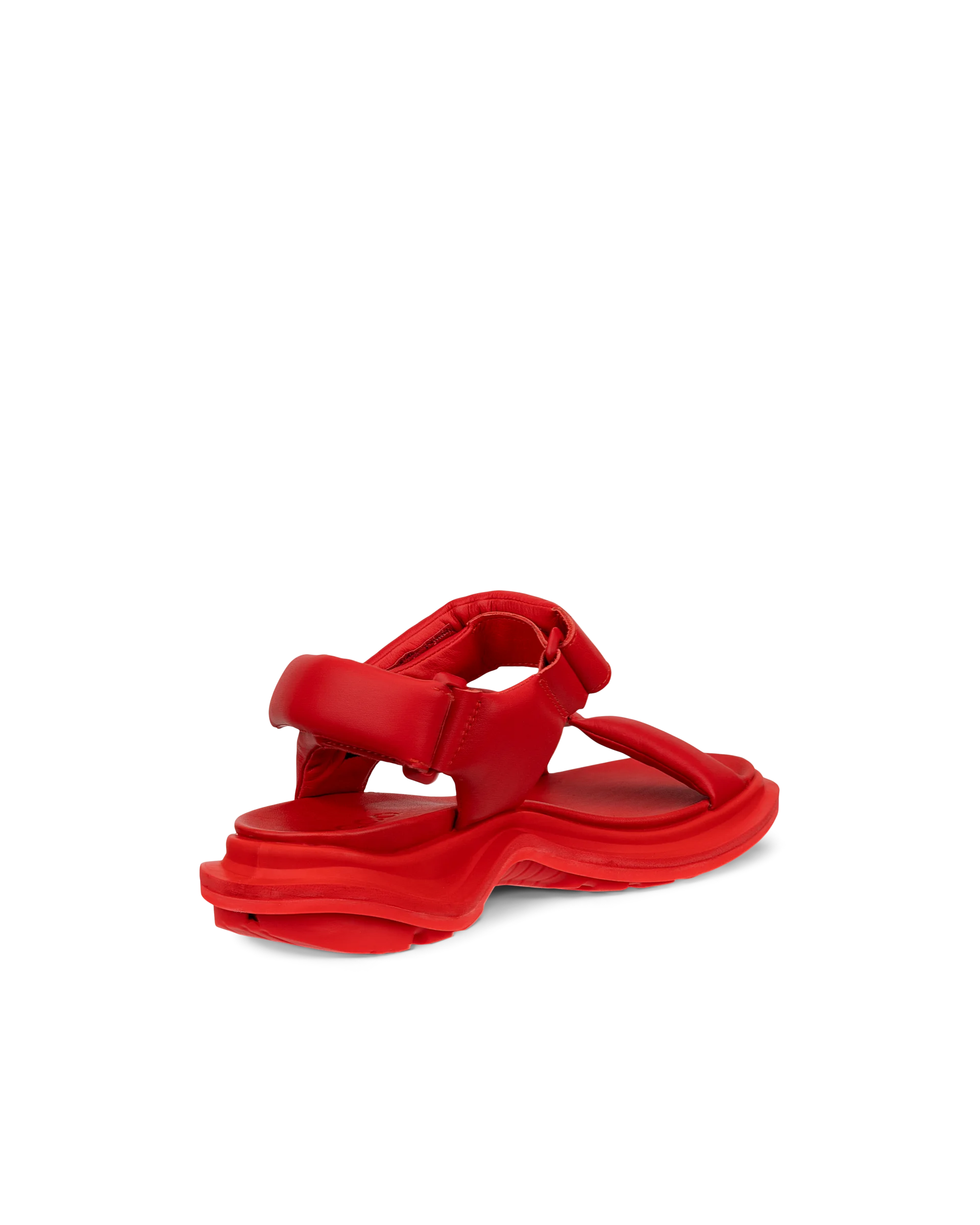 ECCO OFFROAD Damen Trekkingsandale aus Leder Rot