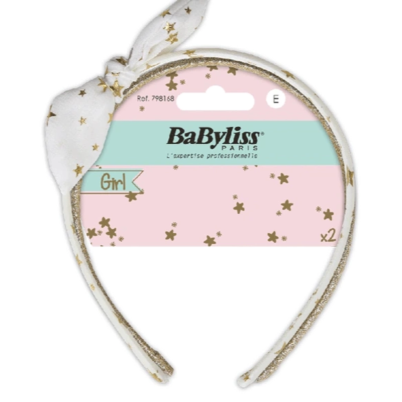 BaByliss KIDS Bow Headband (1687) 2 Pieces
