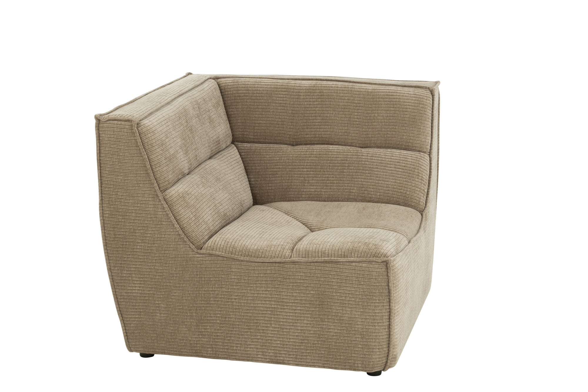Hoekelement Grid Taupe