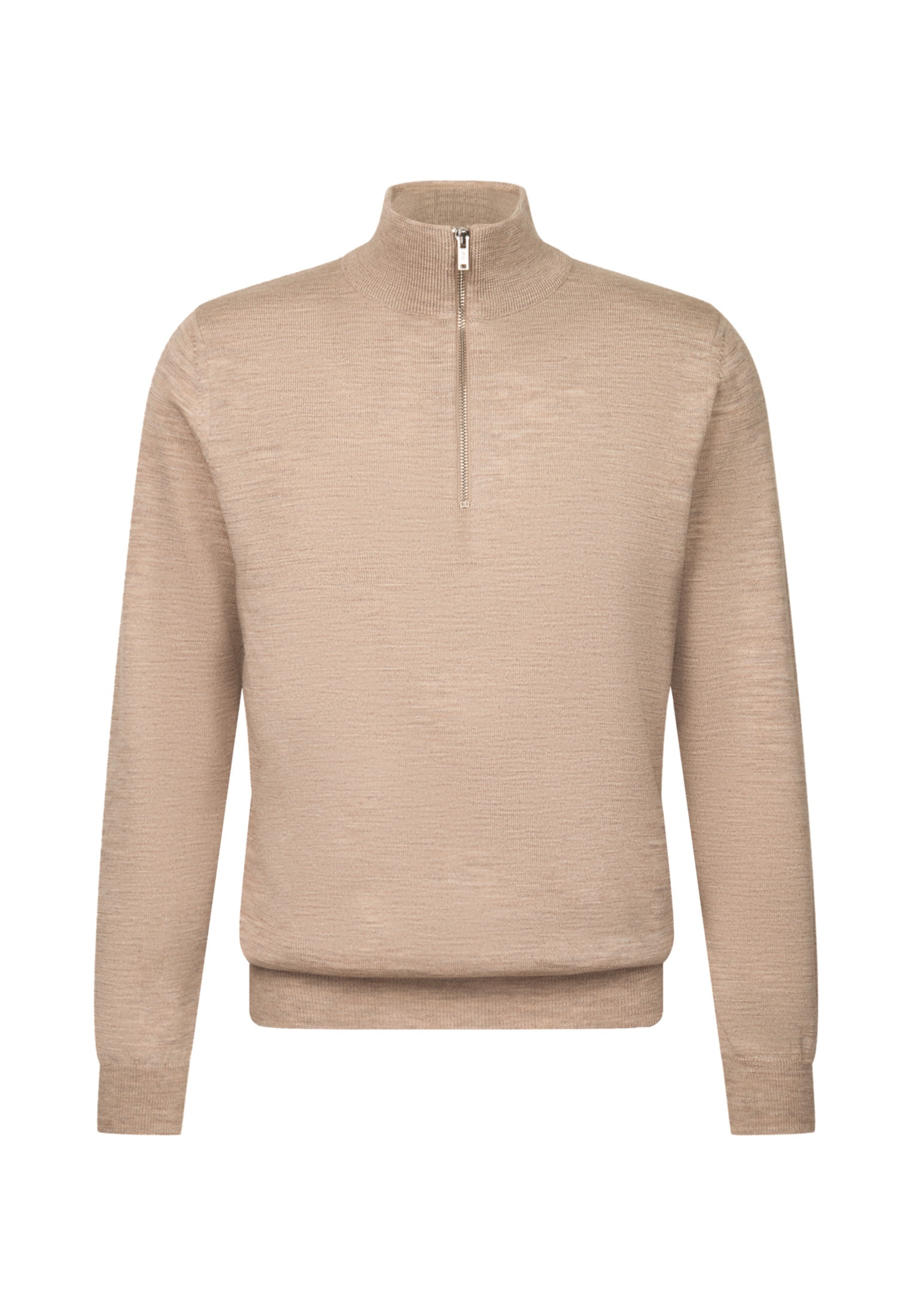 seidensticker Strickpullover »Schwarze Rose« Quarter Zip Uni