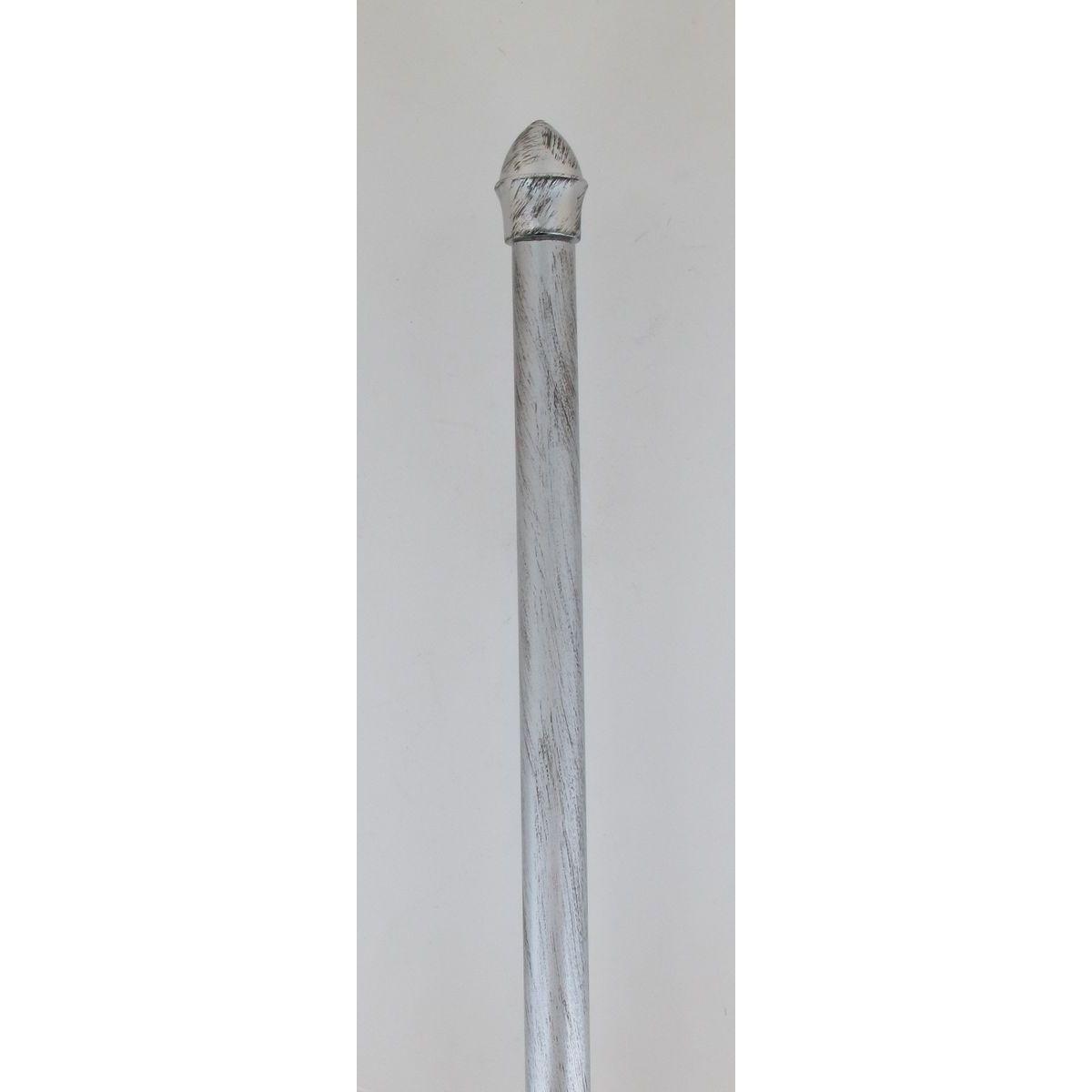 TRINGLE EXTENSI BISTROT 135X225 X1 ARGENT NOIR