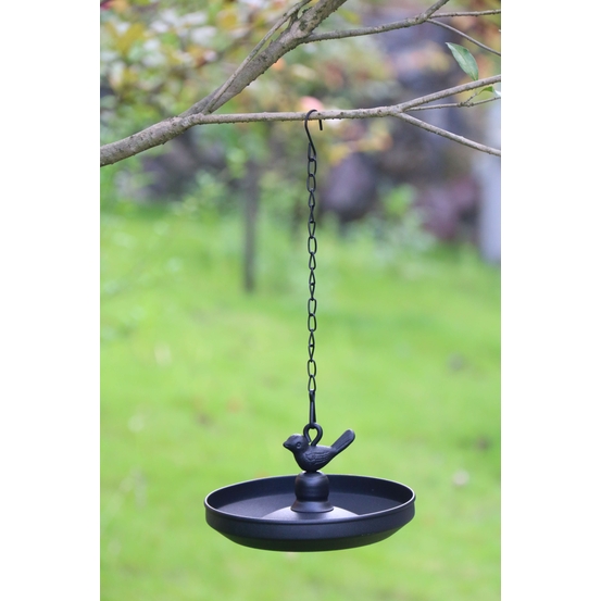 Abreuvoir à suspendre pour oiseaux du jardin H. 34.0 D. 17.5 cm