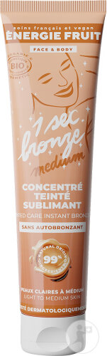 Energie Fruit Concentré Teinte Sublimant Peau Claire À Medium Bio Tube 100ml