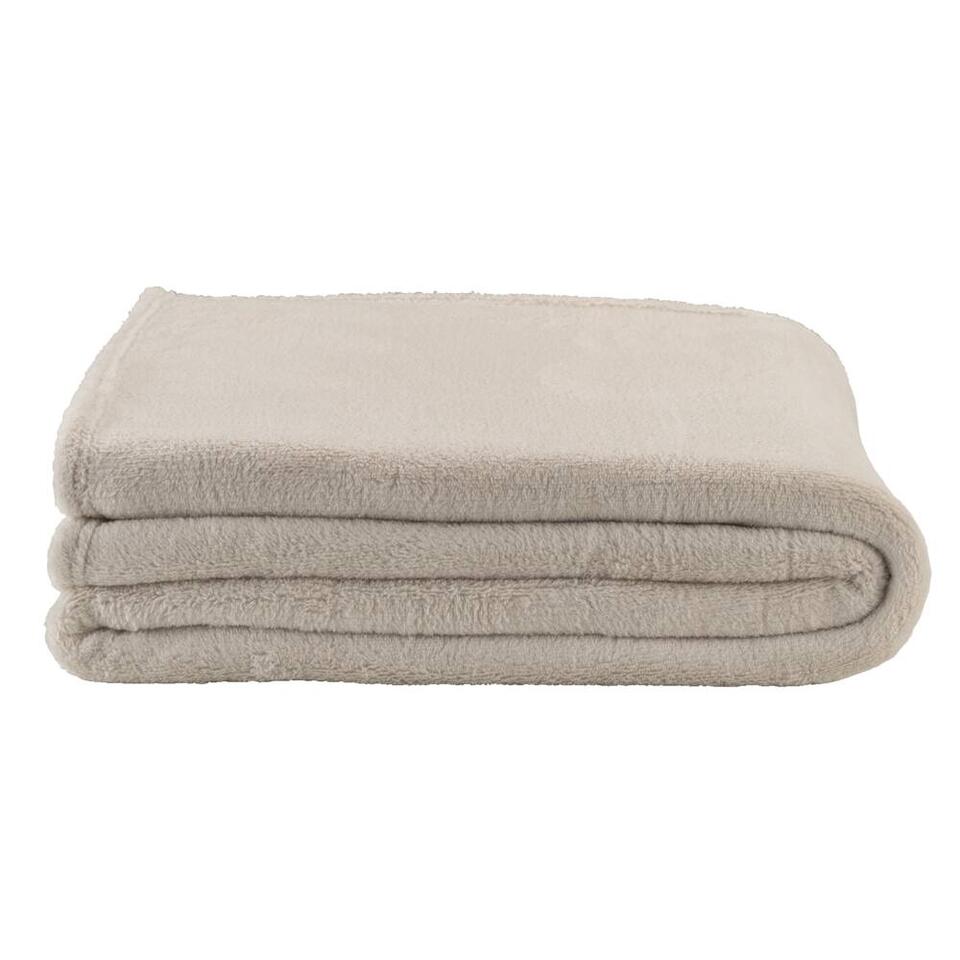 Plaid Duuk - beige - 130x160 cm