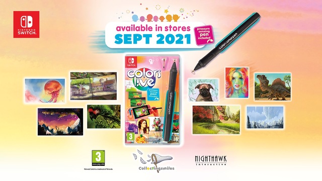 Nighthawk Spielesoftware »Colors Live (inkl. SonarPen)« Nintendo Switch