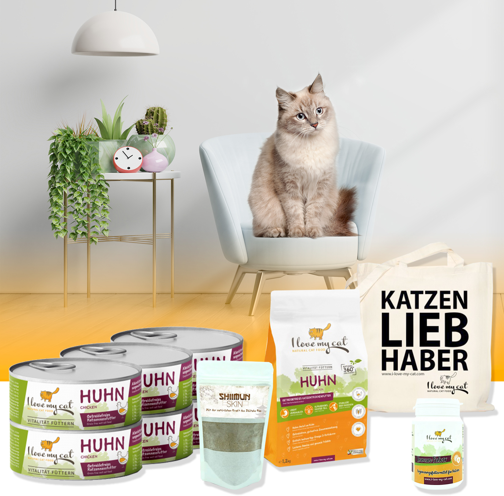 Ensemble économique pour les chats sibériens