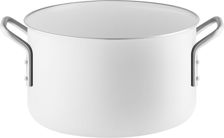 Eva Trio White Line Gryde 3,8 l 20 cm keramisk Slip-Let® belægning White