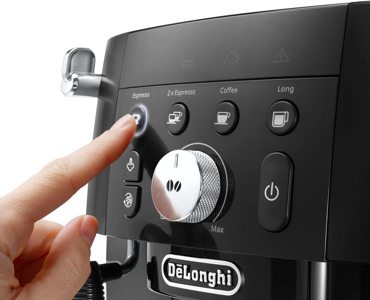 De'Longhi Magnifica S Smart Machine a Café Grain ECAM230.13.B, Machine Expresso et Cappuccino, 1.8L, 1450W, Noir