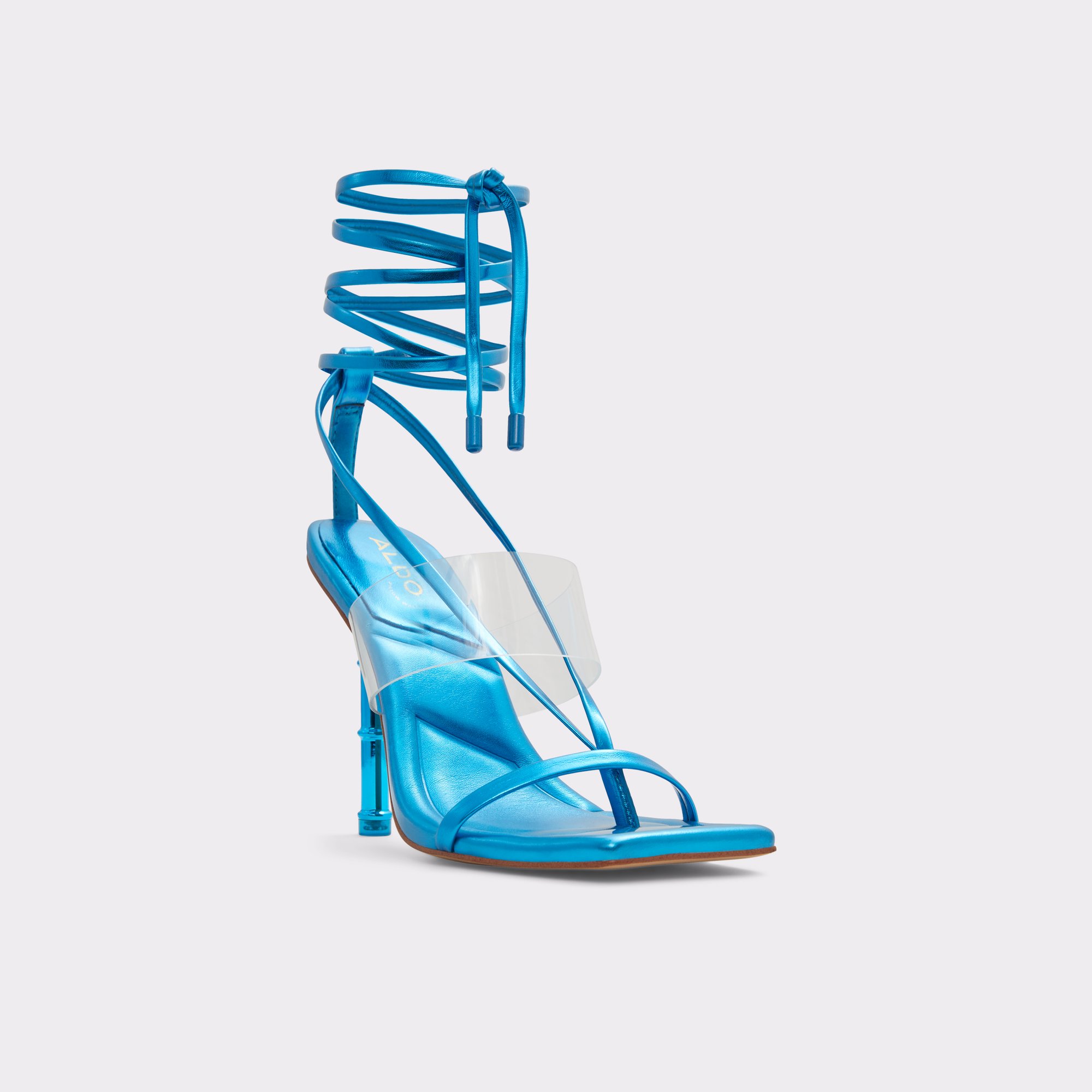 Elektra Medium Blue Women Strappy Sandals