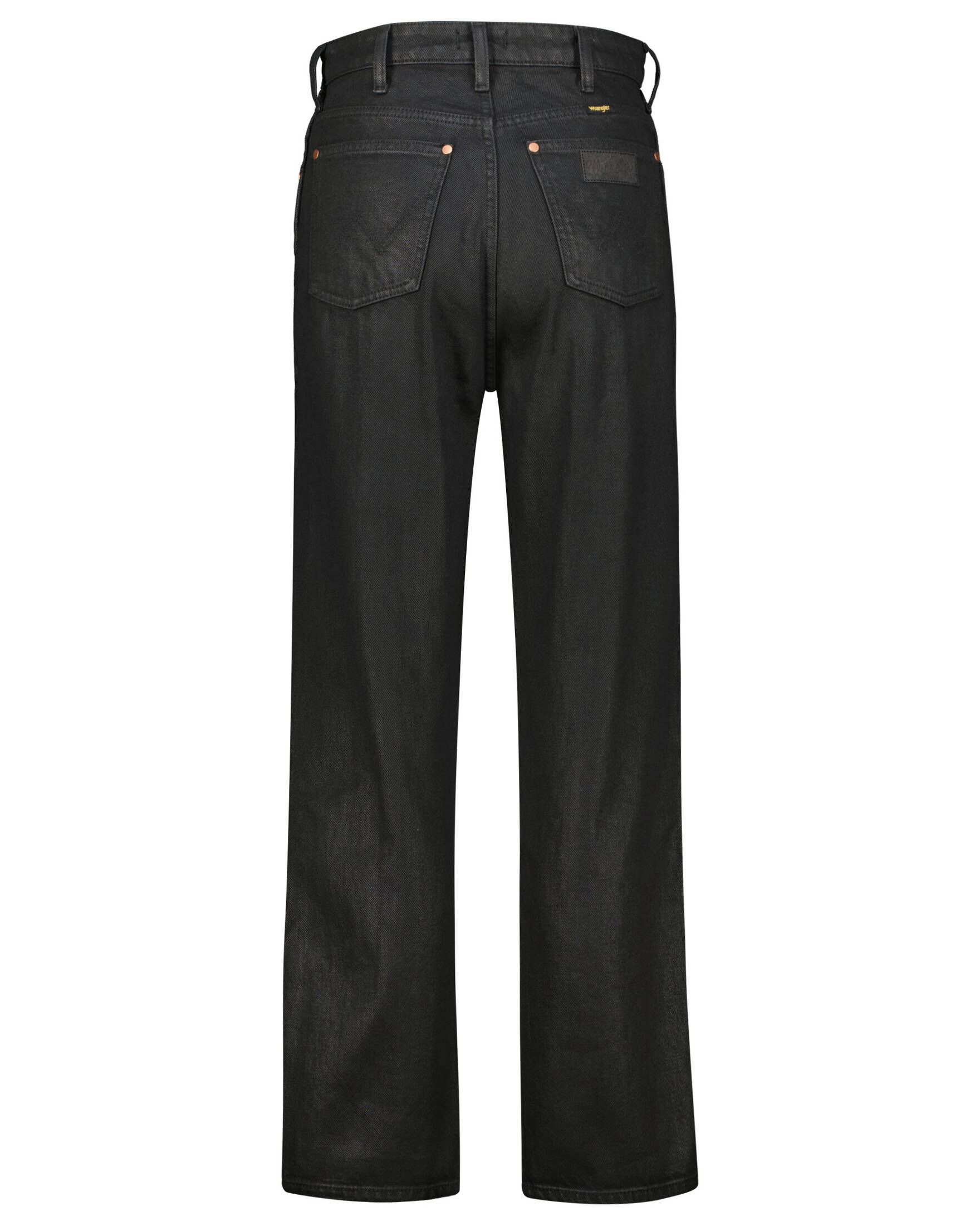 Wrangler| Damen Jeans BARREL COATED BLACK Mom Straight Fit