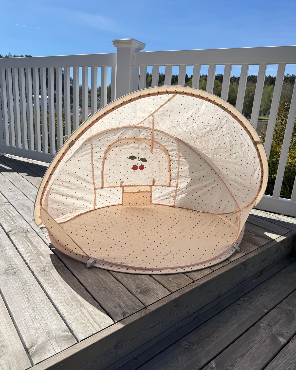 UV-Telt Baby, Lite – Strandtelt Pop-up UV50+ | 80×90 cm