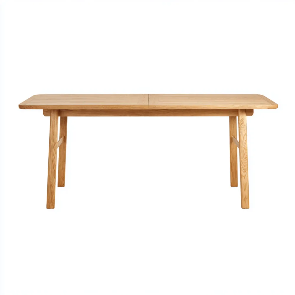 Esstisch Massivholz 180x90x75 cm – Natur – Skandinavisches Design