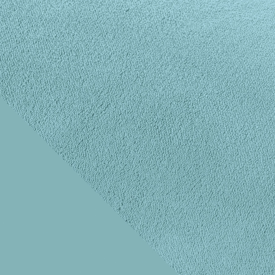 THERALINE Plüschmond eisblau