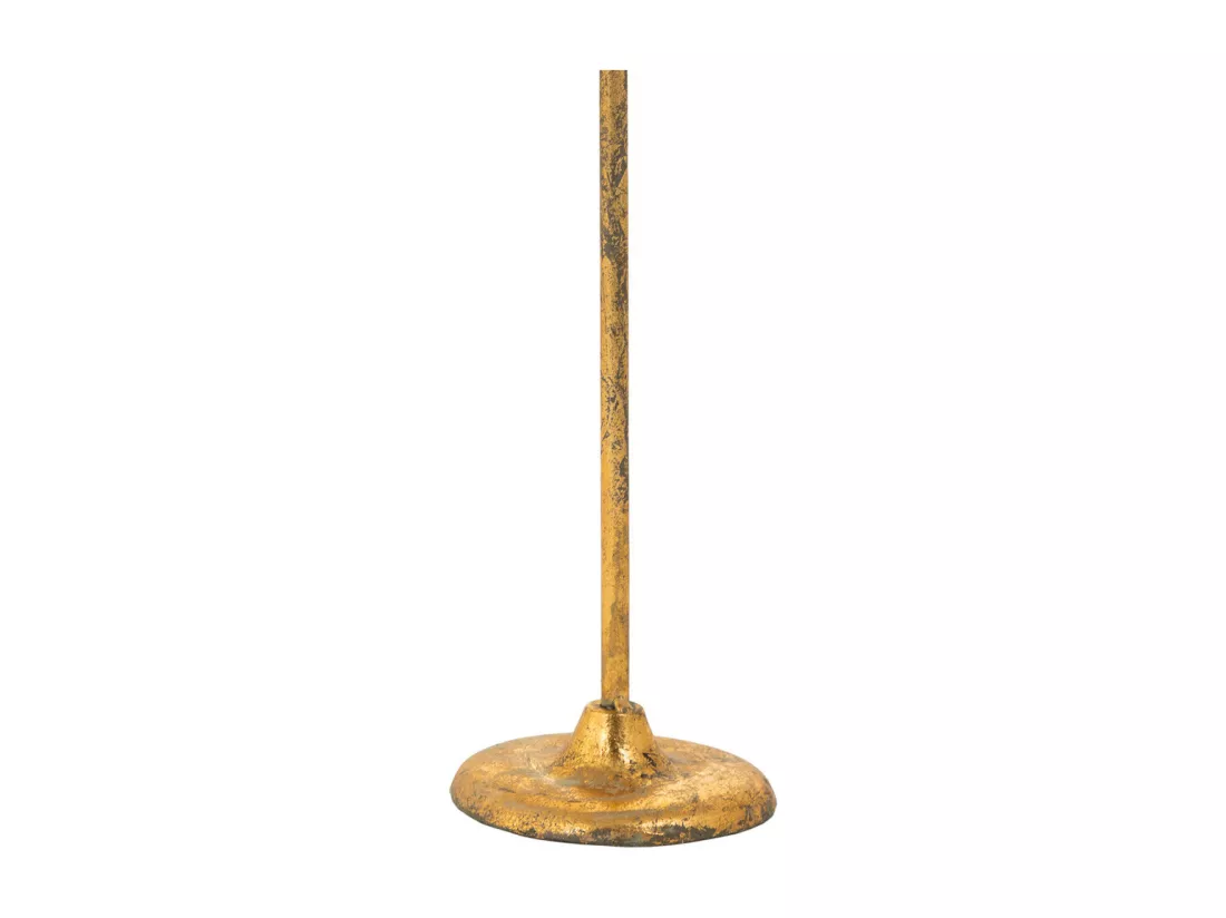 Chandelier en métal doré 12x12x62.5h