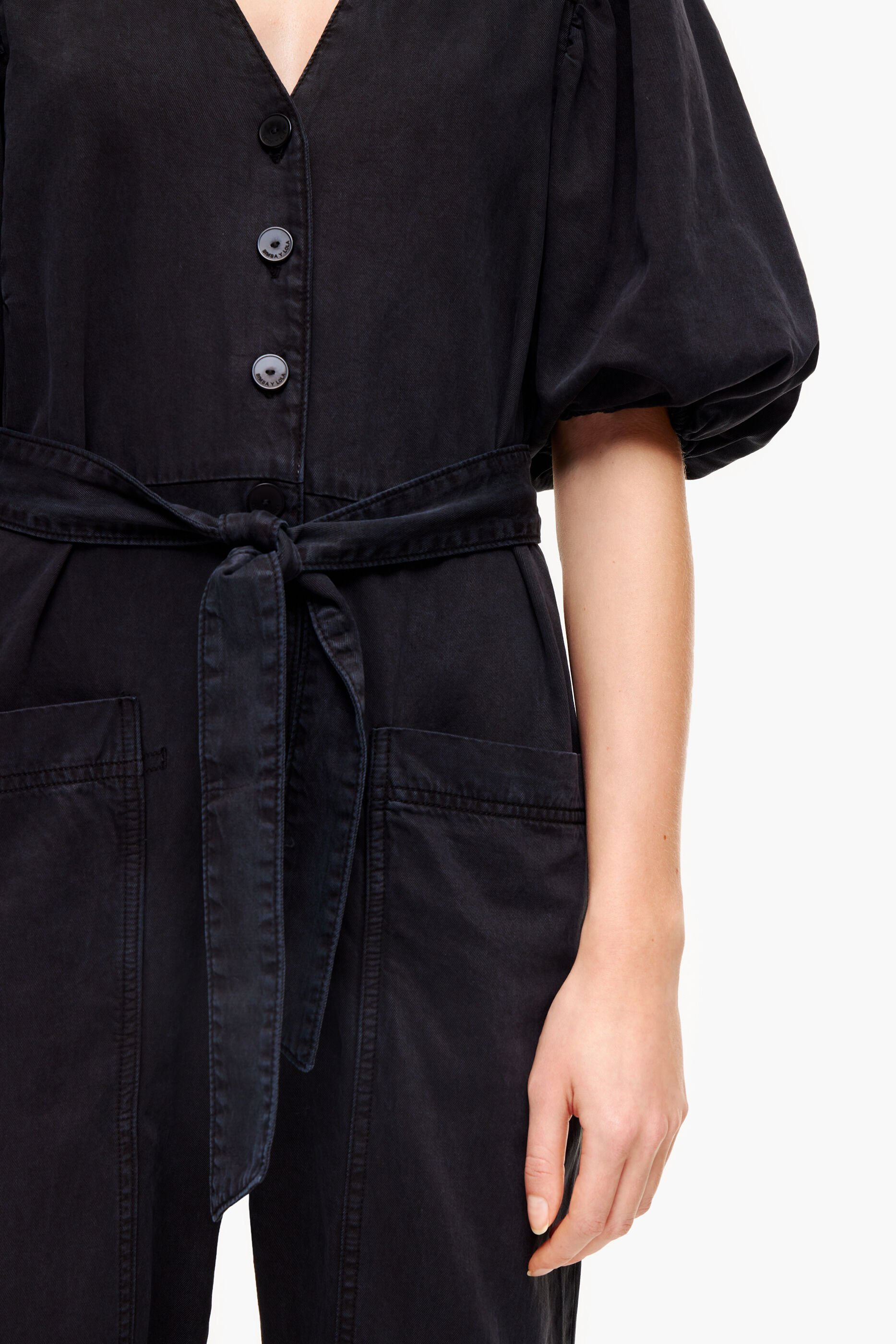 Vestido jeans preto