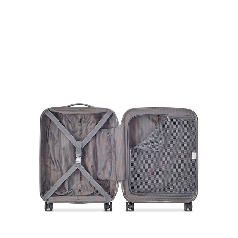 Valise cabine rigide Caumartin Plus Slim 55 cm Gris