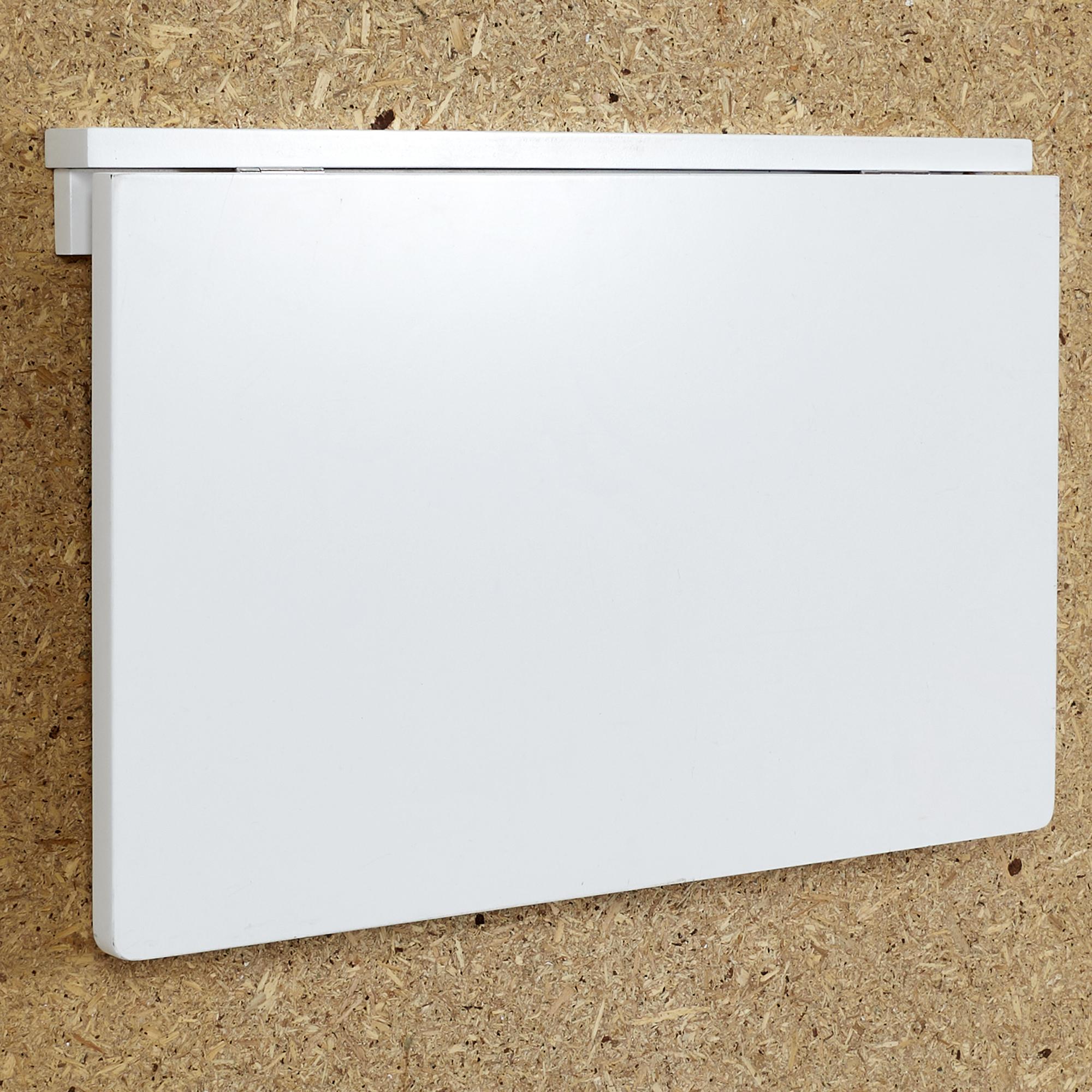 TABLE MURALE PLIANTE BLANC MILA