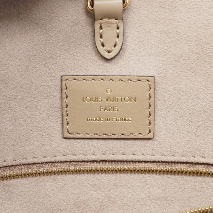 Louis Vuitton Vintage Louis Vuitton Onthego Beige