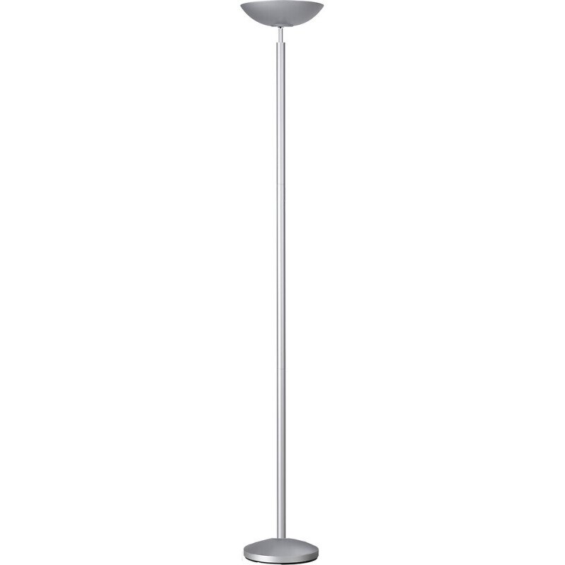 Lampadaire dely 2.0 led unilux prise europe gris métal